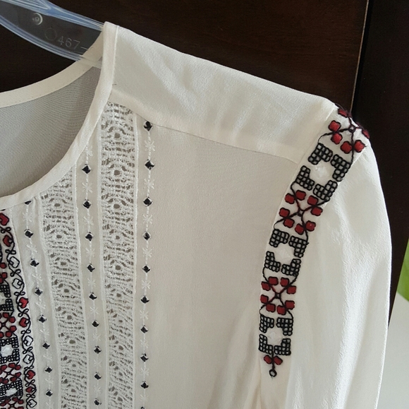 Joie  Peasant Blouse - Picture 3 of 11